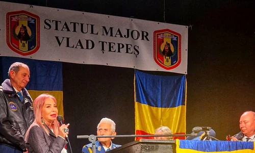 Cropat Radu Theodoru la o intalnire a gruparii Vlad Tepes in februarie 2025 FOTO Facebook jpg