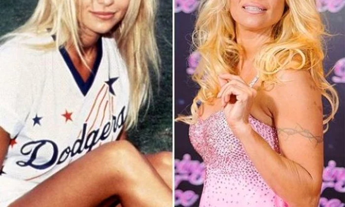 Pamela Anderson then and now jpeg