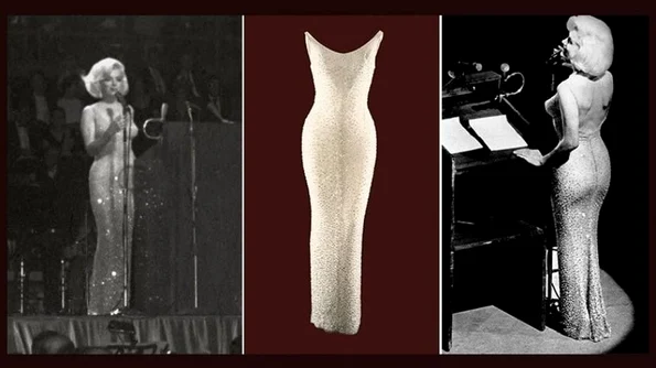 "Happy Birthday, Mr President" Superba rochie a lui Marilyn Monroe, scoasă la licitaţie jpeg