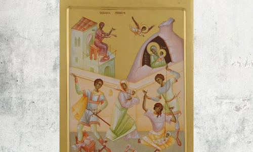 calendar ortodox 2022 29 decembrie sfintii 14000 prunci ucisi de irod icoana de mihai coman jpg