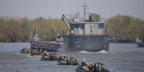 Exerciţiul multinaţional Sea Shield în Delta Dunării, la Mahmudia, Tulcea. FOTO Inquam Photos / George Călin