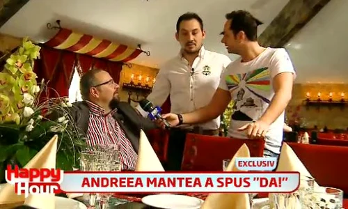 Ştefan Stan a cerut o de soţie pe Andreea Mantea  (capturi Pro TV) jpeg