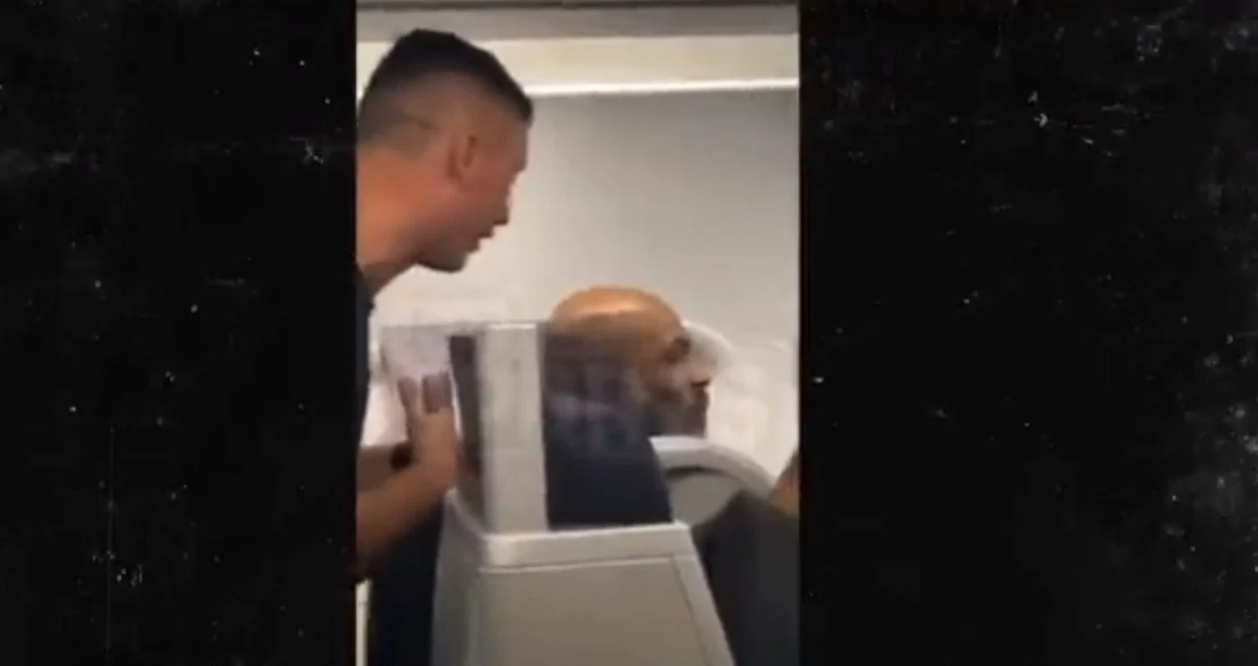 Melvin George Townsend şi Mike Tyson FOTO Captură