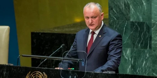 Igor Dodon la ONU