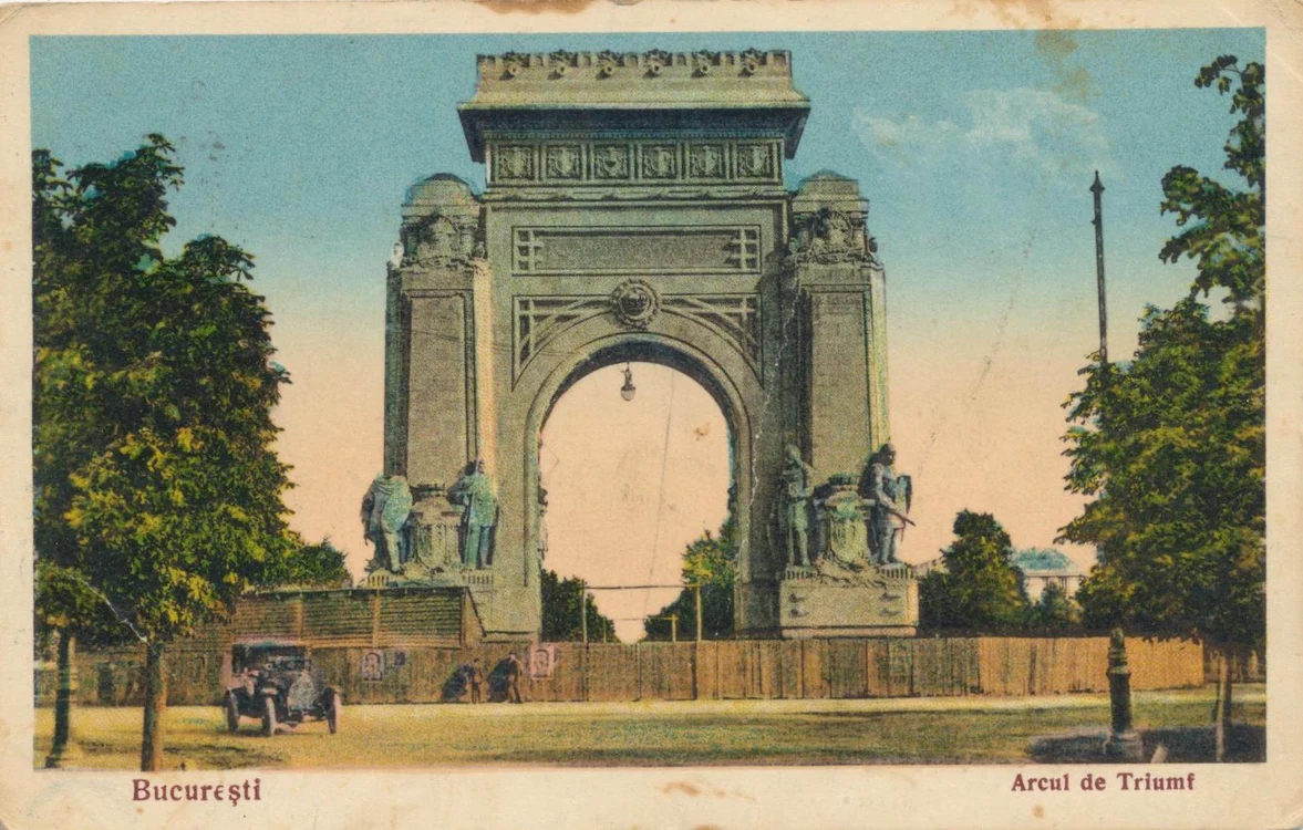 Bucureşti. Vechiul Arc de Triumf