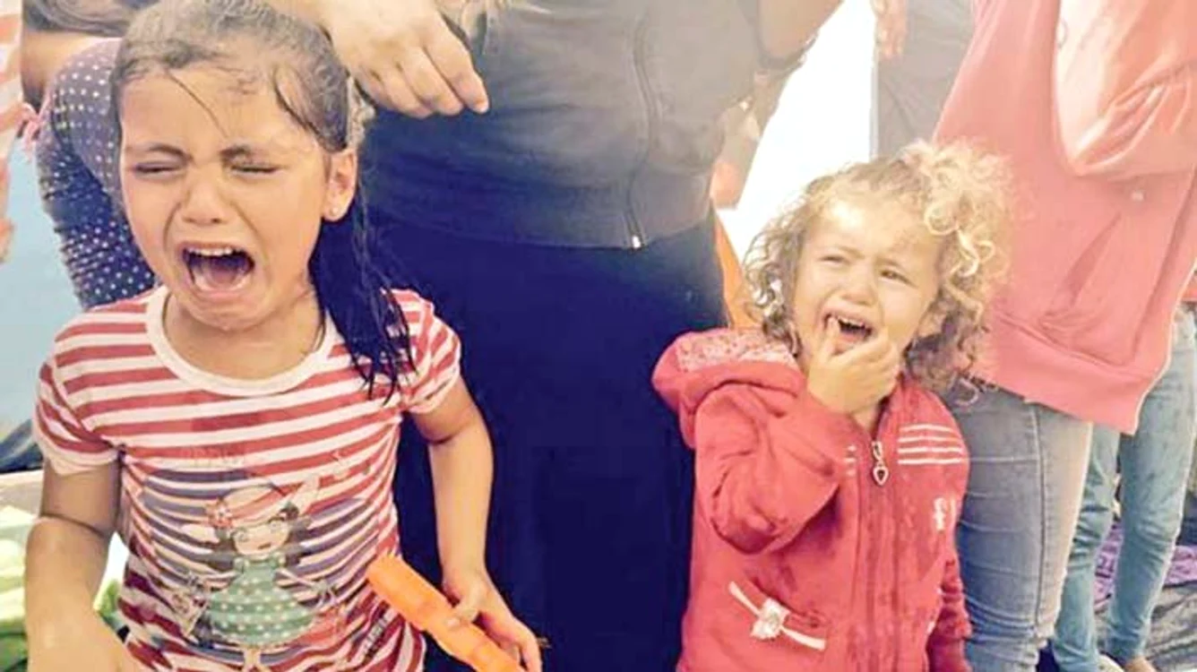 Şi copiii au avut de suferit din cauza gazelor 
