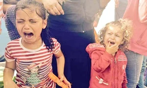 Şi copiii au avut de suferit din cauza gazelor  jpeg