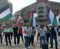 Miting pro Palestina de la Timişoara FOTO Ş.Both