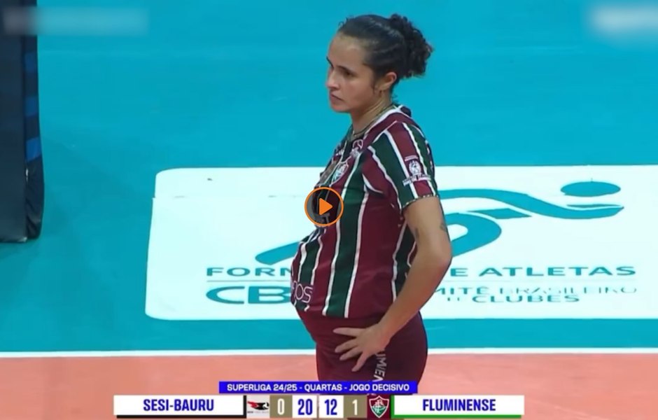 O gravidă în 5 luni a jucat volei în prima ligă din Brazilia. Priscila Heldes va deveni mamă la 33 de ani