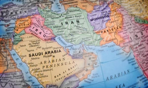 Harta Orientul Mijlociu FOTO Shutterstock