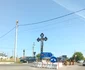 Crucea uriașă pe marginea unui drum din Dolj Foto Daciana Stoica