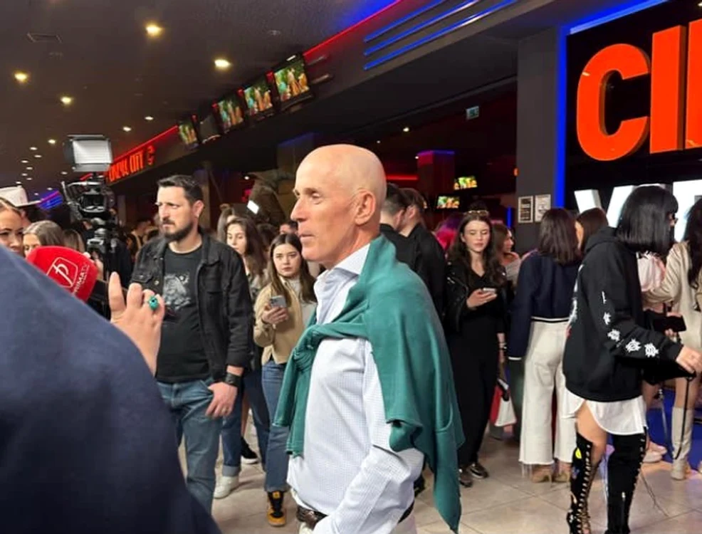 Mugur Mihaescu la premiera filmului/ foto instagram