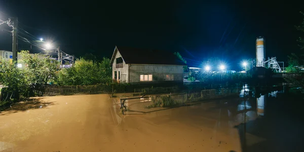 Inundații în județul Neamț Foto   Comuna Farcașa jpg