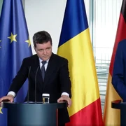 nicusor dan berlin merz  FOTO Captură video