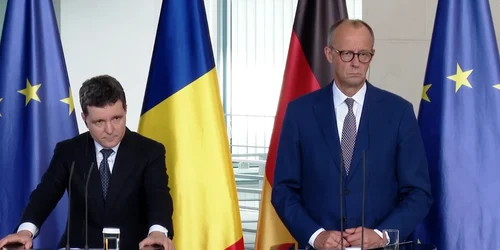 nicusor dan berlin merz  FOTO Captură video