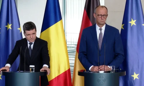 nicusor dan berlin merz  FOTO Captură video