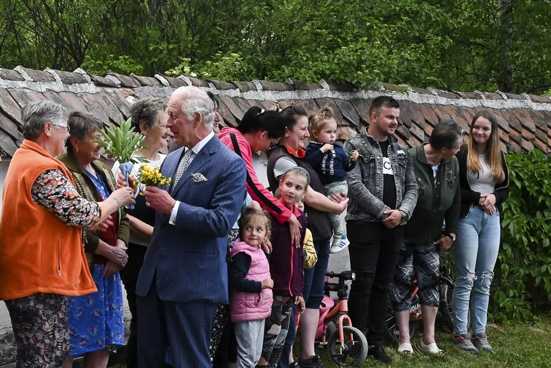 regele Charles la Valea Zalanului Foto EPA EFE 2 jpg