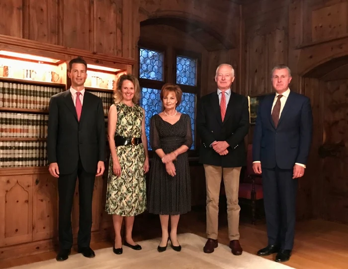 Majestatea Sa Margareta și Principele Radu cu Prințul Hans Adam de Liechtenstein Castelul Vaduz, octombrie 2018 Casa Majestății Sale (1) jpg
