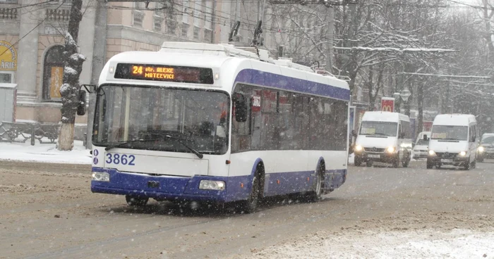 troleibuz chisinau