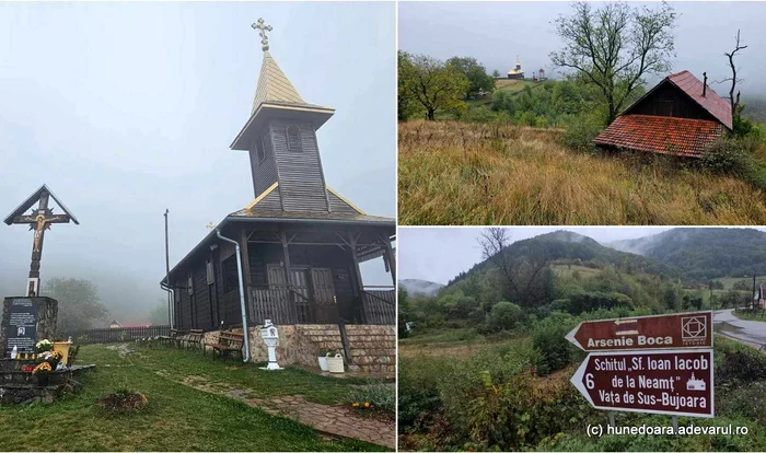 Locul unde s-ar fi născut Arsenie Boca. Foto: Daniel Guță. ADEVĂRUL