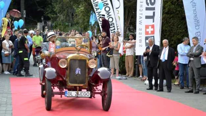 Maşina de epoca EGO4 de la Muzeul din Tecuci FOTO Muzeul Tecuci