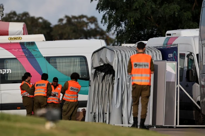 Șapte ostatici israelieni au fost eliberați. FOTO EPA
