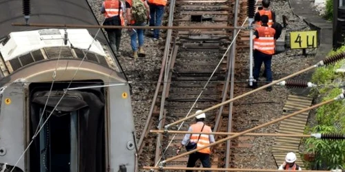 Tren deraiat China / FOTO Profimedia / 30 mar 2020