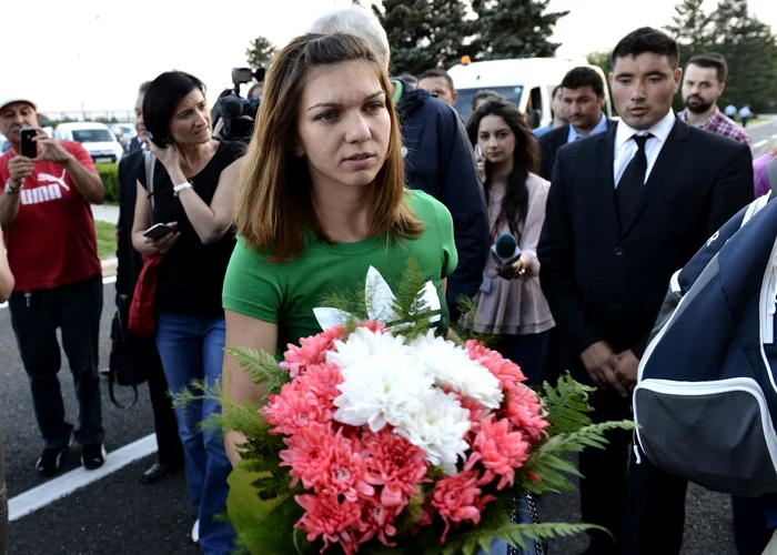 Simona Halep, numărul trei în ierarhia mondială a tenisului feminin FOTO Mediafax