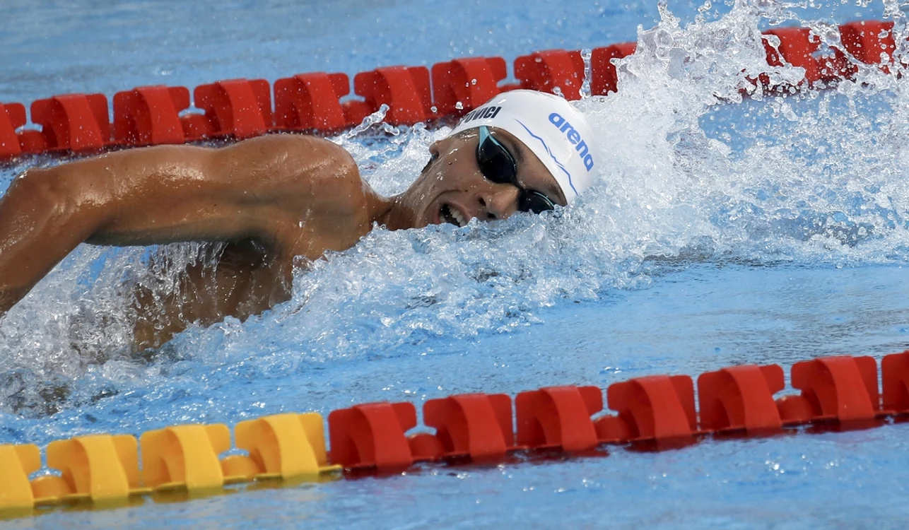 David Popovici speră la încă o medalie olimpică (FOTO: EPA)