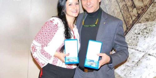 Laura Hant şi Bogdan Stanoievici FOTO Facebook/Laura Hant