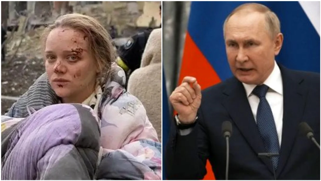 Rusia acuză că imaginile cu o ucraineancă gravidă cu chipul însângerat sunt doar o «înscenare»