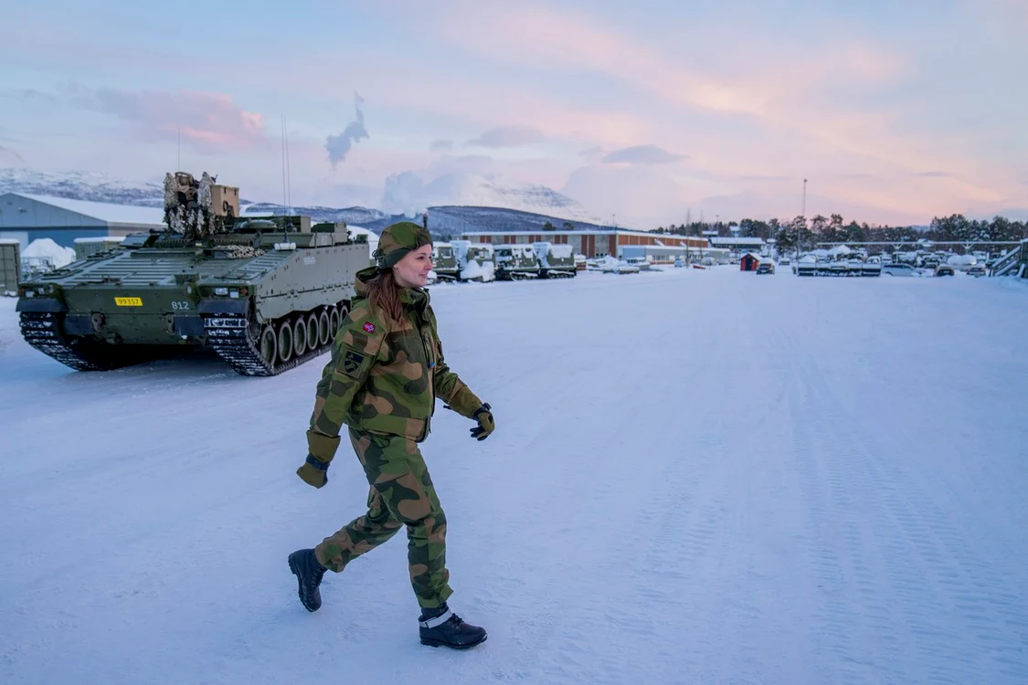 Printesa Ingrid Alexandra a Norvegiei in Armata profimedia 0838090496 jpg
