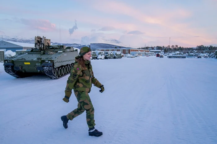 Printesa Ingrid Alexandra a Norvegiei in Armata   profimedia 0838090496 jpg