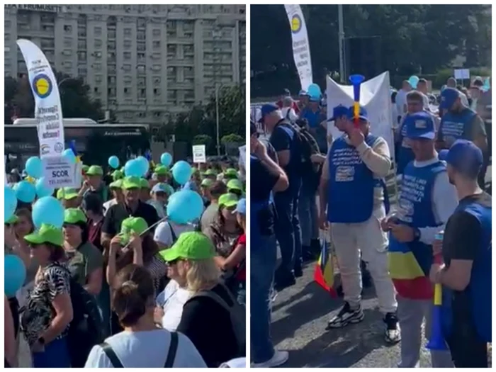 După protestul angajaților se pregătește un protest al ACOR FOTO: colaj protest