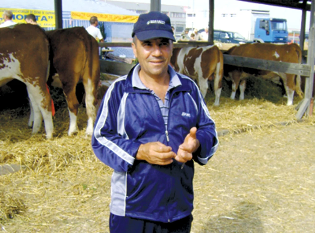 Arad: PORTRET / Gheorghe Câmpureanu creşte vaci de 28 de ani