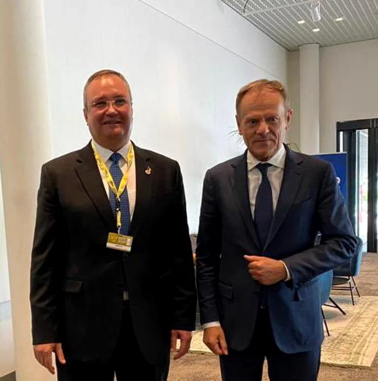 Nicolae Ciucă şi Donald Tusk