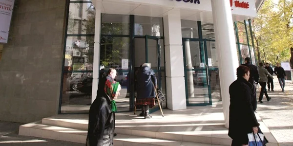 Jaf la sediul central al Moldtelecom 