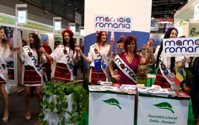 Standul României la târgul de turism FOTO ALDD