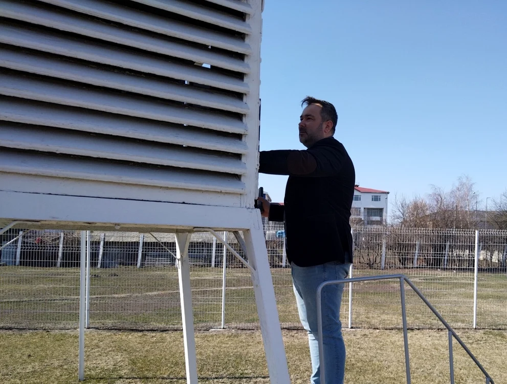 Florin Lăcătuş este meteorologul şef al Serviciului Meteo