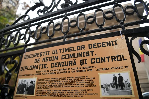 Expoziția foto-documentară „Bucureștii ultimelor decenii de regim comunist. Diplomație, Cenzură și Control”