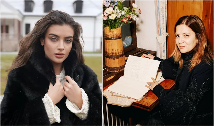 Ana Bodea și Amalia Enache au fost captivate de farmecul acestui loc. FOTO: Facebook