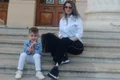 Stela Bizdu, alături de fiul ei, Ianis jpeg