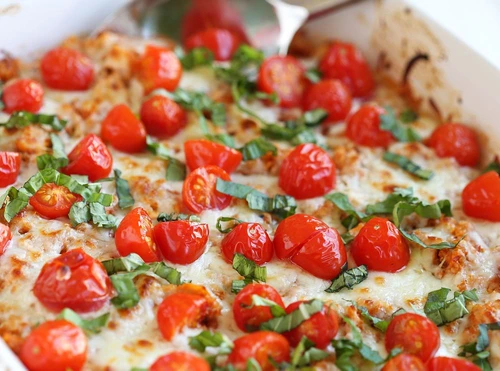 Pui Caprese la cuptor jpeg