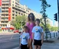 Iasmina Hill și cei doi băieți ai ei, la București foto: Instagram 