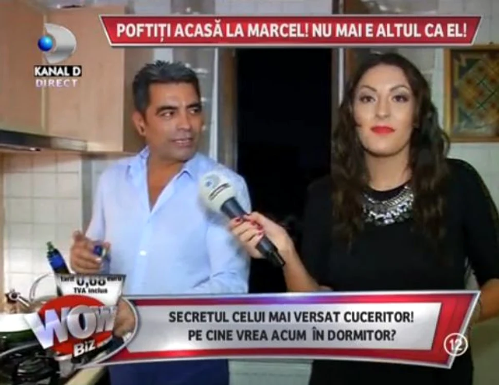 Marcel este un bucătar desăvârşit (captură: Kanal D)
