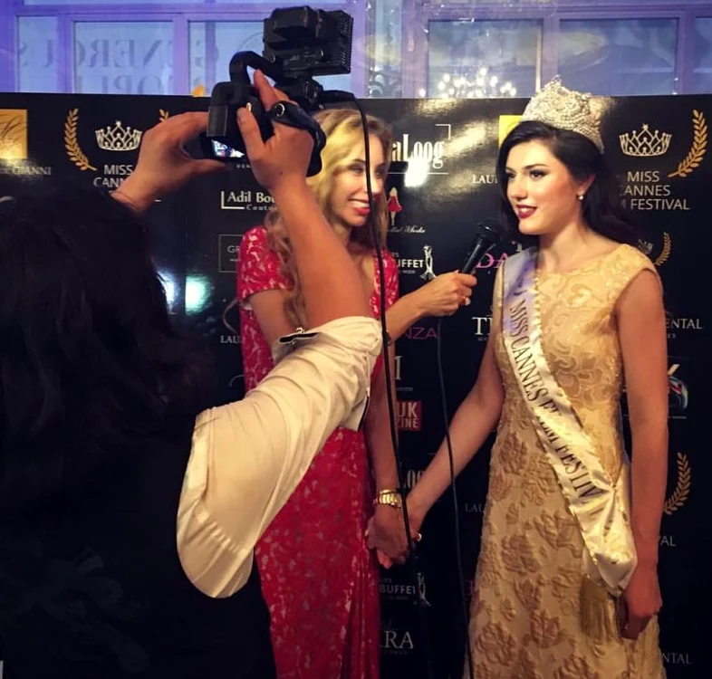 Doriana Steţenco nu se aştepta să fie desemnată "Miss Cannes"
