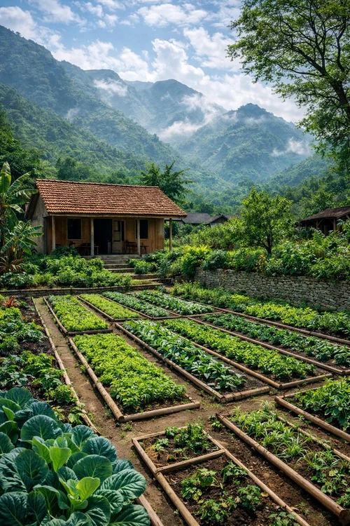 Grădină de munte organizată eficient Foto Green Garden Tips Facebook jpg