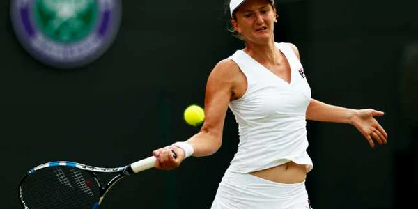 Irina Begu - Maria Şarapova FOTO Getty Images