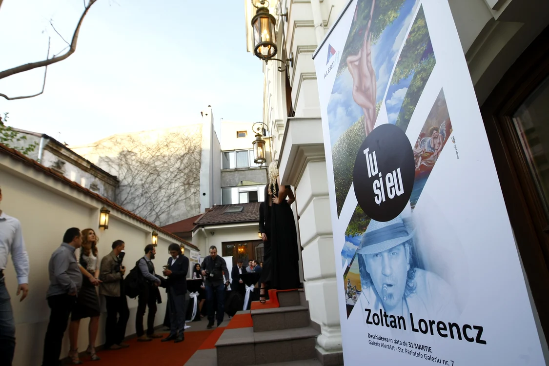 Vernisajul a fost găzduit de Galeria "AlertArt"