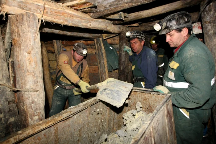 Minerii mai au de aşteptat până vor săpa din nou aurul Apusenilor Foto: Adevărul